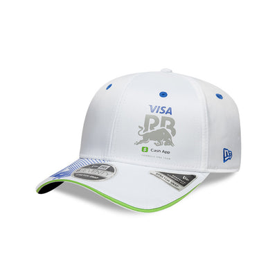 VISA CASH APP RACING BULLS WHITE 9SEVENTY STRETCH SNAP CAP