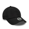 NEW ERA BLACK WOMEN OPEN BACK CAP