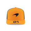 MCLAREN FORMULA 1 TEAM 81 ORANGE 9SEVENTY STRETCH SNAP CAP