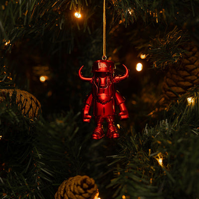 NEW ERA RED FFALO ORNAMENT