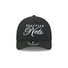NBA BROOKLYN NETS DRAFT BLACK 9FORTY M-CROWN AF CAP
