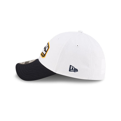 MLB ALL STAR GAME FAN PACK PATCH 2-TONE BLACK VISOR WHITE 39THIRTY CAP