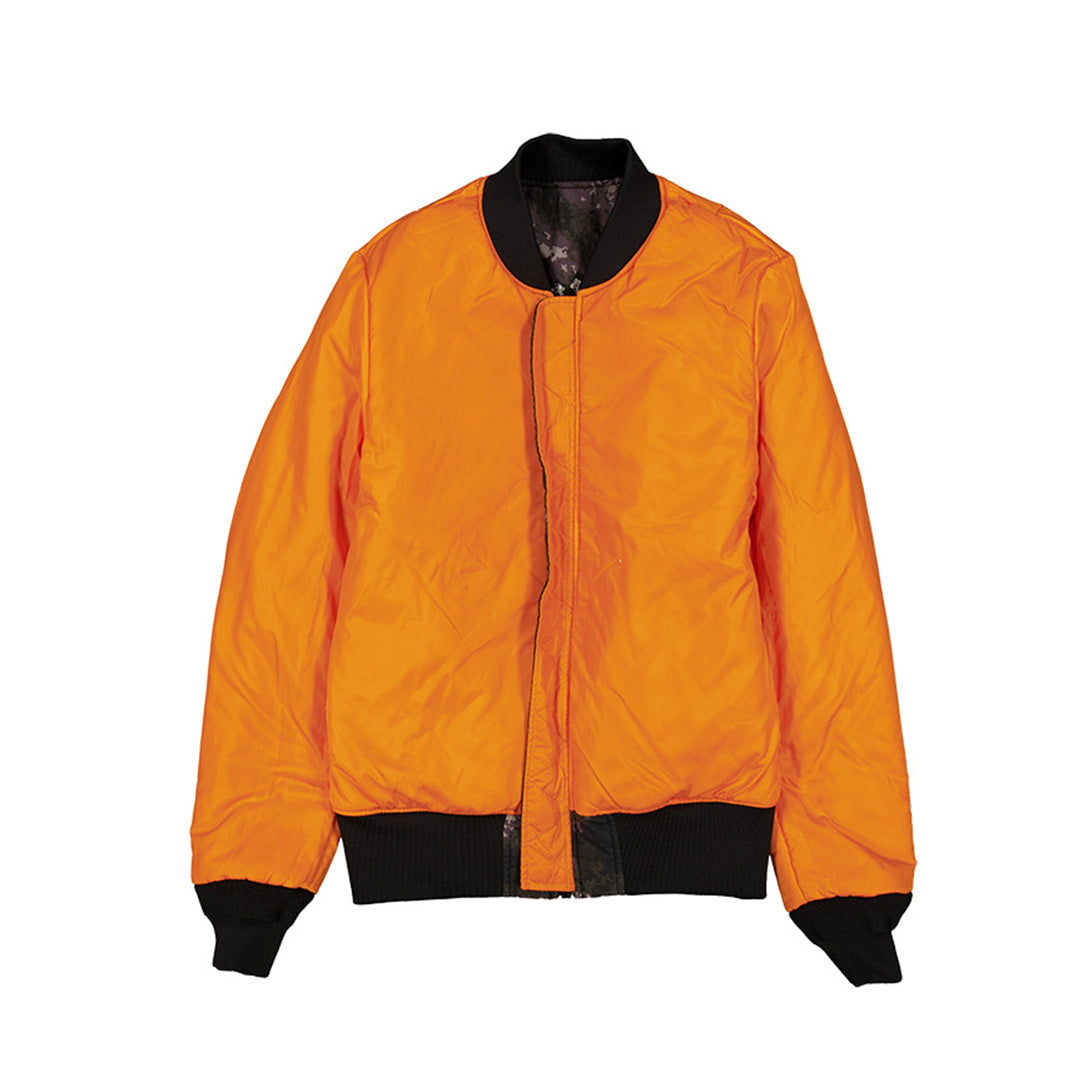 NEW ERA X ALPHA INDUSTRIES BOSTON RED SOX BLACK REVERSIBLE BOMBER JACKET