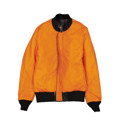 NEW ERA X ALPHA INDUSTRIES LOS ANGELES DODGERS BLACK REVERSIBLE BOMBER JACKET