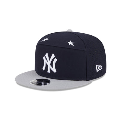 MLB ALL STAR GAME NEW YORK YANKEES 2-TONE GRAY VISOR NAVY SPLIT PANEL 9FIFTY CAP