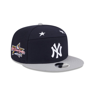 MLB ALL STAR GAME NEW YORK YANKEES 2-TONE GRAY VISOR NAVY SPLIT PANEL 9FIFTY CAP