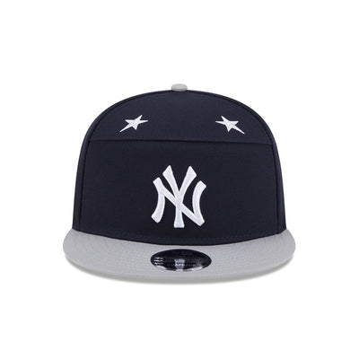 MLB ALL STAR GAME NEW YORK YANKEES 2-TONE GRAY VISOR NAVY SPLIT PANEL 9FIFTY CAP