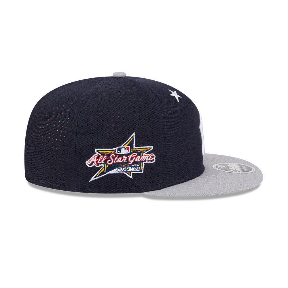 MLB ALL STAR GAME NEW YORK YANKEES 2-TONE GRAY VISOR NAVY SPLIT PANEL 9FIFTY CAP