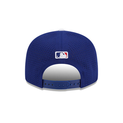 MLB ALL STAR GAME LOS ANGELES DODGERS 2-TONE WHITE VISOR DARK BLUE SPLIT PANEL 9FIFTY CAP