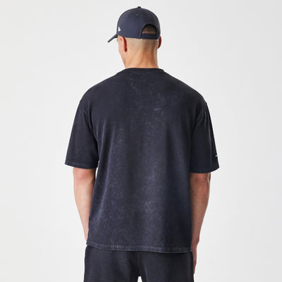 MCLAREN FORMULA 1 TEAM WASHED BLACK OVERSIZED SHORT SLEEVE T-SHIRT
