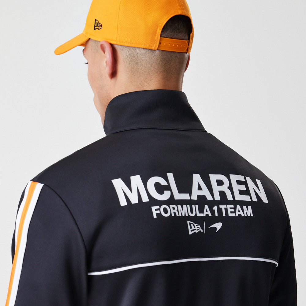 MCLAREN FORMULA 1 TEAM RACING BLACK TRACK JACKET