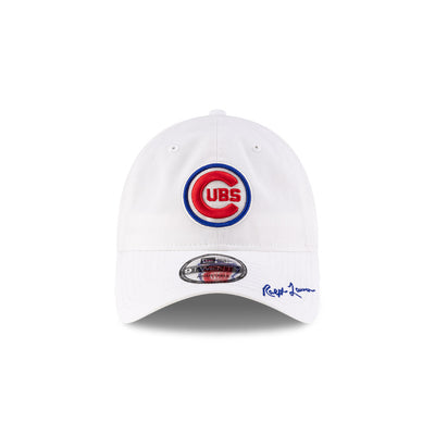 NEW ERA X RALPH LAUREN CHICAGO CUBS COOPERSTOWN WHITE 9TWENTY CAP