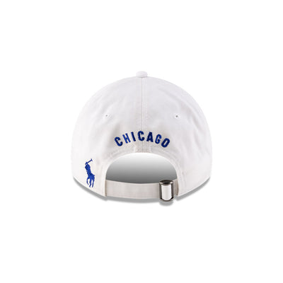 NEW ERA X RALPH LAUREN CHICAGO CUBS COOPERSTOWN WHITE 9TWENTY CAP