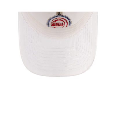 NEW ERA X RALPH LAUREN CHICAGO CUBS COOPERSTOWN WHITE 9TWENTY CAP