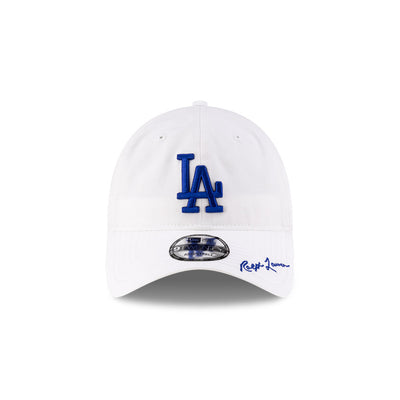 NEW ERA X RALPH LAUREN LOS ANGELES DODGERS WHITE 9TWENTY CAP