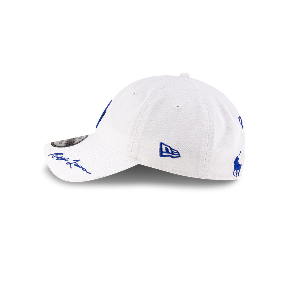 NEW ERA X RALPH LAUREN LOS ANGELES DODGERS WHITE 9TWENTY CAP