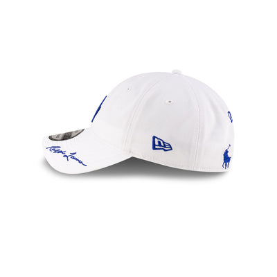NEW ERA X RALPH LAUREN LOS ANGELES DODGERS WHITE 9TWENTY CAP