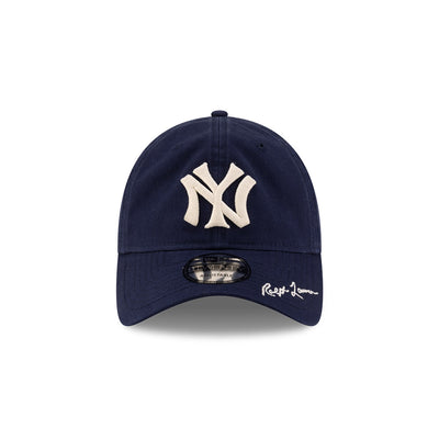 NEW ERA X RALPH LAUREN NEW YORK YANKEES COOPERSTOWN NAVY 9TWENTY CAP