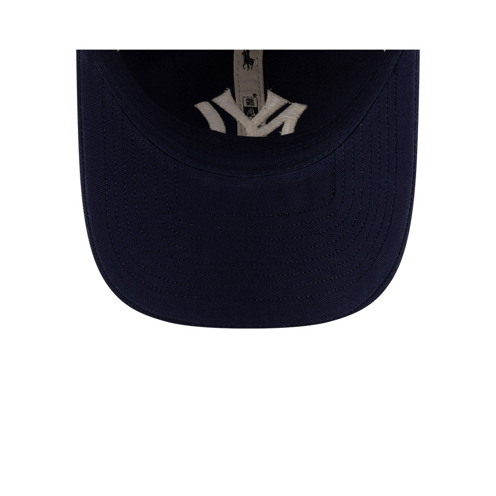 NEW ERA X RALPH LAUREN NEW YORK YANKEES COOPERSTOWN NAVY 9TWENTY CAP