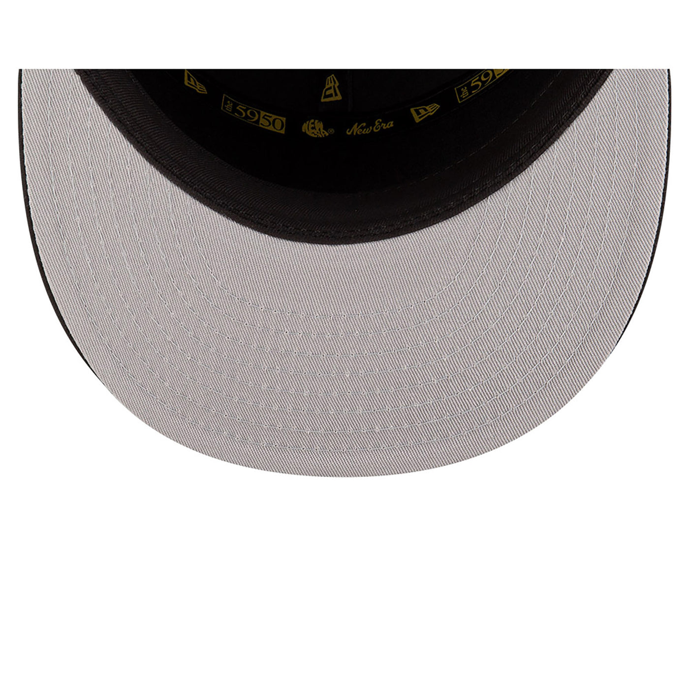 NEW ERA 59FIFTY® DAY WORDMARK BLACK 59FIFTY SPLIT PANEL CAP