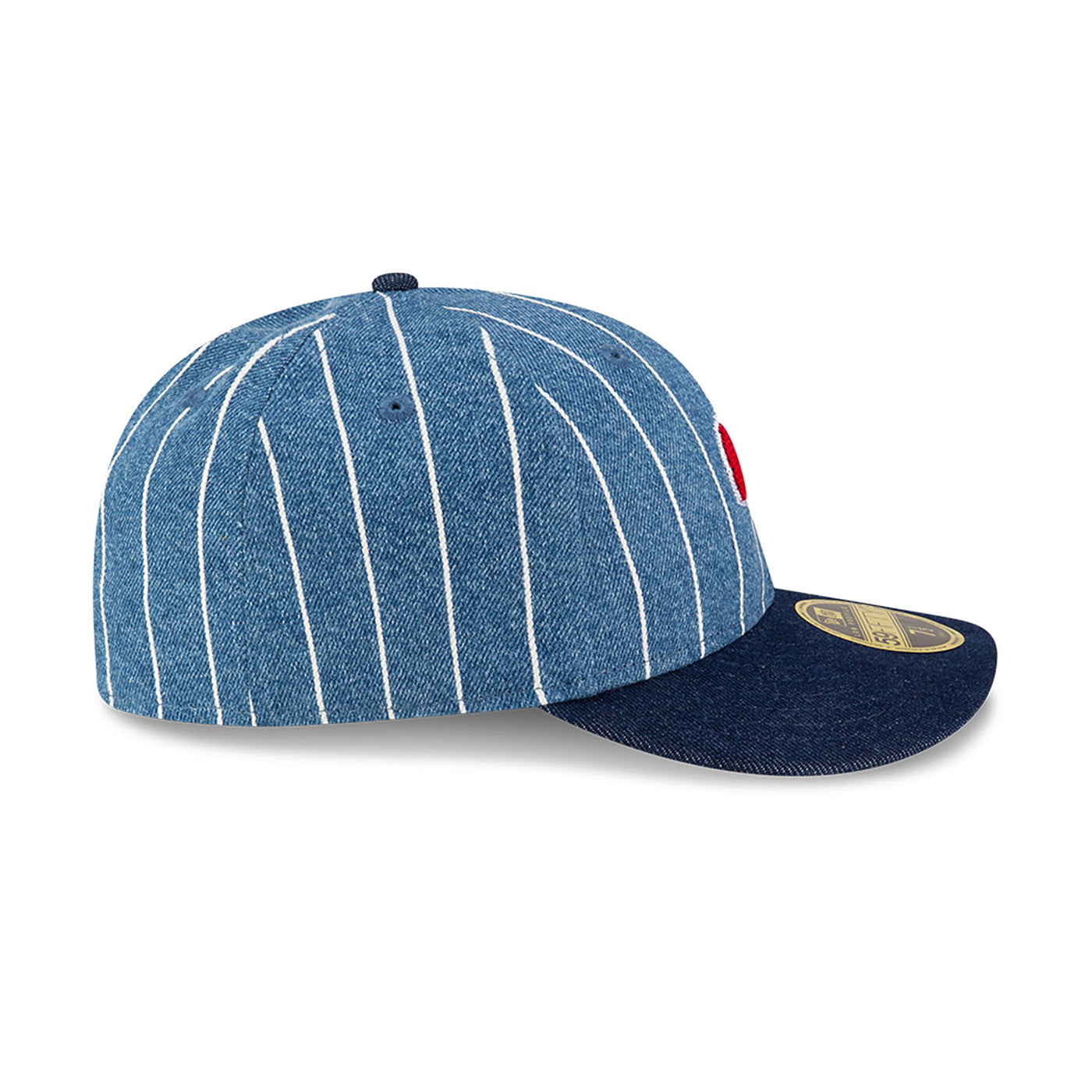 NEW ERA 59FIFTY® DAY PINSTRIPE INDIGO DENIM 59FIFTY LOW PROFILE CAP