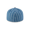 NEW ERA 59FIFTY® DAY PINSTRIPE INDIGO DENIM 59FIFTY LOW PROFILE CAP