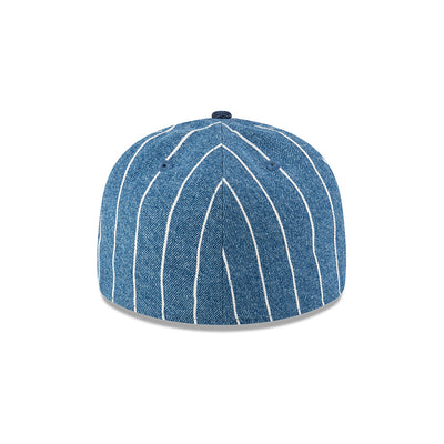 NEW ERA 59FIFTY® DAY PINSTRIPE INDIGO DENIM 59FIFTY LOW PROFILE CAP