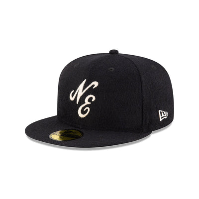 NEW ERA 59FIFTY® DAY ABRAHAM MOON MERINO EXTRAFINE AND CASHMERE BLACK 59FIFTY CAP