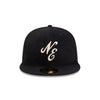 NEW ERA 59FIFTY® DAY ABRAHAM MOON MERINO EXTRAFINE AND CASHMERE BLACK 59FIFTY CAP