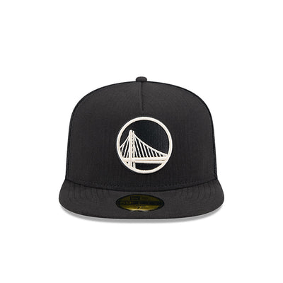 NEW ERA 59FIFTY® DAY GOLDEN STATE WARRIORS MESH BLACK 59FIFTY AF CAP