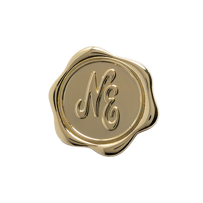 NEW ERA 59FIFTY® DAY NE WAX SEAL BLACK AND GOLD PIN