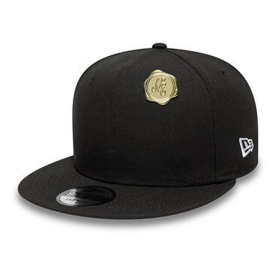 NEW ERA 59FIFTY® DAY NE WAX SEAL BLACK AND GOLD PIN