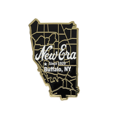 NEW ERA 59FIFTY® DAY BUFFALO MAP BLACK AND GOLD PIN