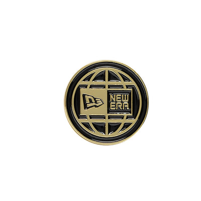 NEW ERA 59FIFTY® DAY CIRCLE LOGO BLACK AND GOLD PIN