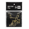 NEW ERA 59FIFTY® DAY NE CHAIN BLACK AND GOLD PIN