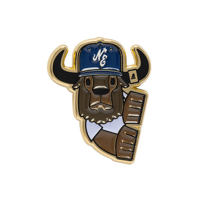 NEW ERA 59FIFTY® DAY FFALO BLACK AND GOLD PIN
