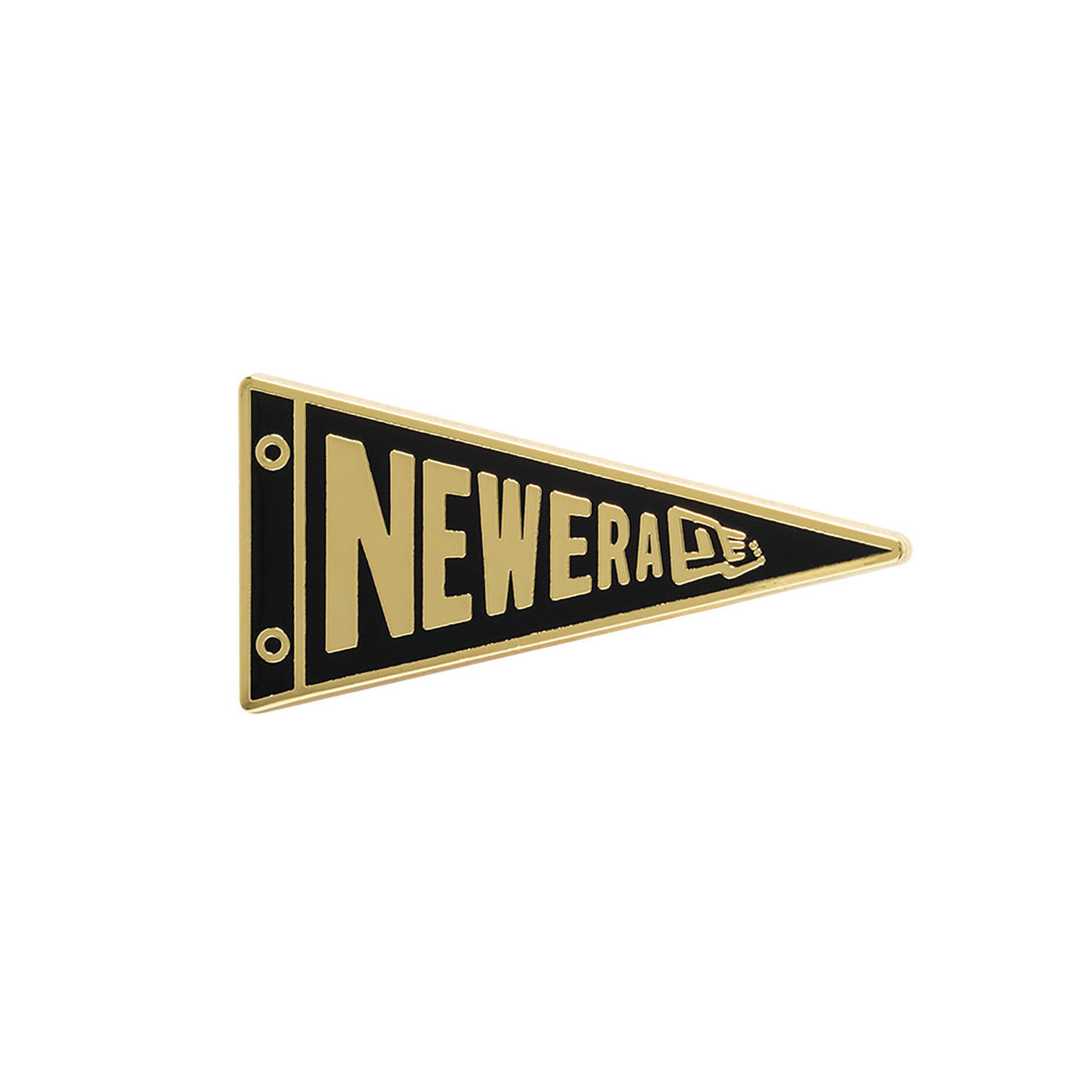 NEW ERA 59FIFTY® DAY PENNANT FLAG BLACK AND GOLD PIN