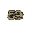 NEW ERA 59FIFTY® DAY 59FIFTY SINCE 1920 BANNER LOGO BLACK AND GOLD PIN