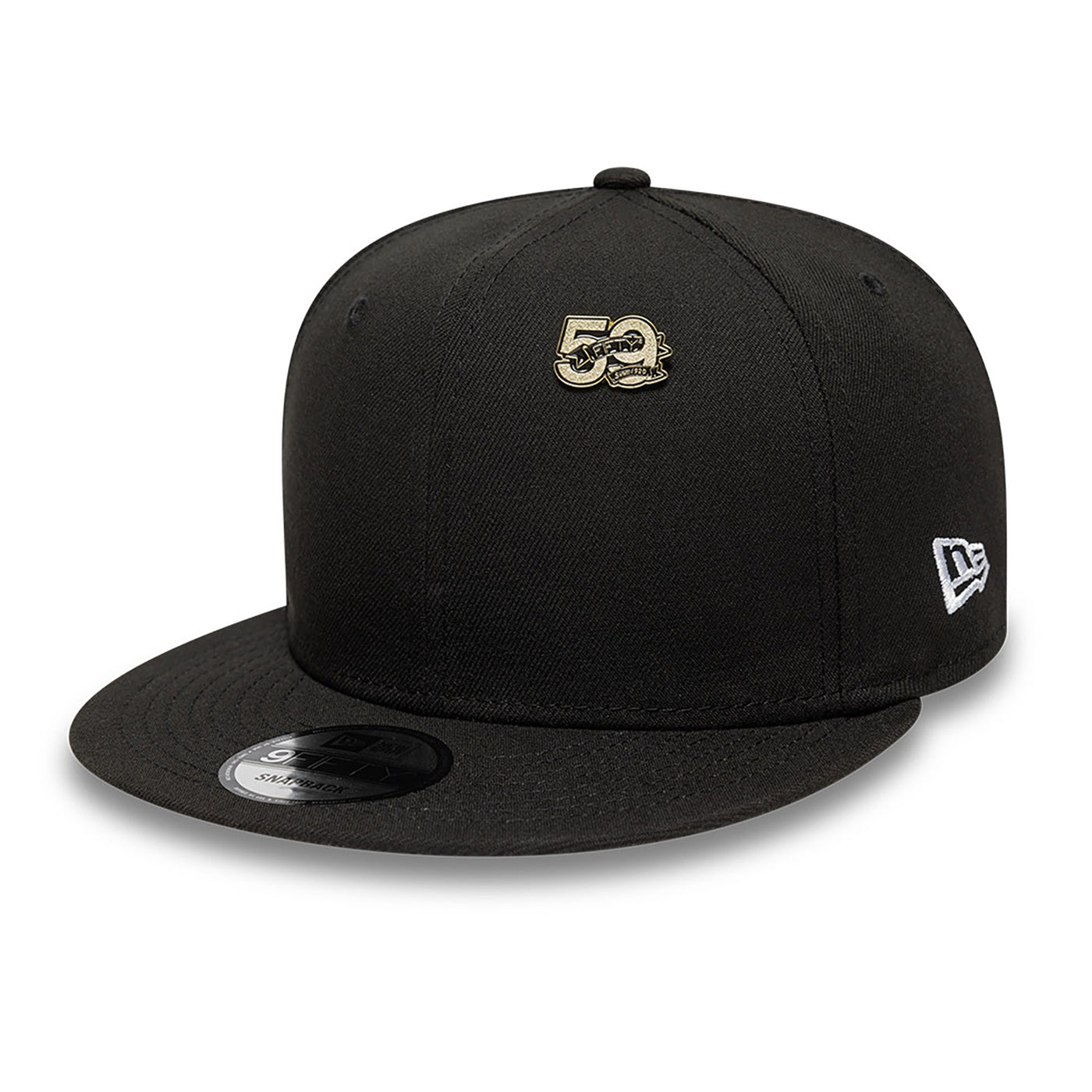 NEW ERA 59FIFTY® DAY 59FIFTY SINCE 1920 BANNER LOGO BLACK AND GOLD PIN