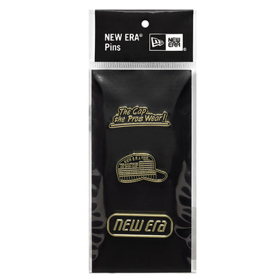 NEW ERA 59FIFTY® DAY BLACK AND GOLD PIN PACK