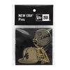 NEW ERA 59FIFTY® DAY CAP & STICKER CHAIN BLACK AND GOLD PIN
