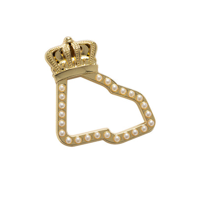 NEW ERA 59FIFTY® DAY CROWN FLAG BLACK AND GOLD PIN