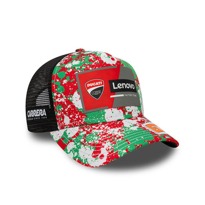 DUCATI LENOVO TEAM MUGELLO RACE SPECIAL PECCO BAGNAIA 63 BLACK 9FORTY EF CAP