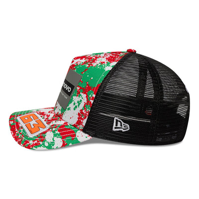 DUCATI LENOVO TEAM MUGELLO RACE SPECIAL PECCO BAGNAIA 63 BLACK 9FORTY EF CAP
