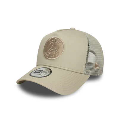 PARIS SAINT-GERMAIN F.C. TONAL LIGHT BEIGE 9FORTY EF TRUCKER CAP