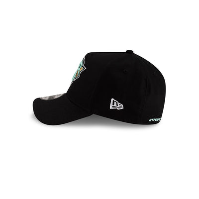 NEW ERA X HYPERFLY KATAKANA X NBA NEW YORK KNICKS BLACK 9FORTY AF CAP