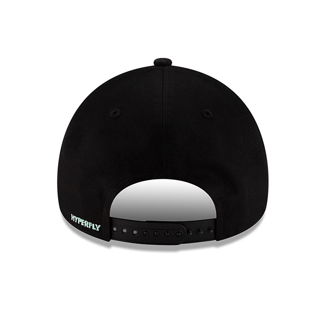 NEW ERA X HYPERFLY KATAKANA X NBA NEW YORK KNICKS BLACK 9FORTY AF CAP