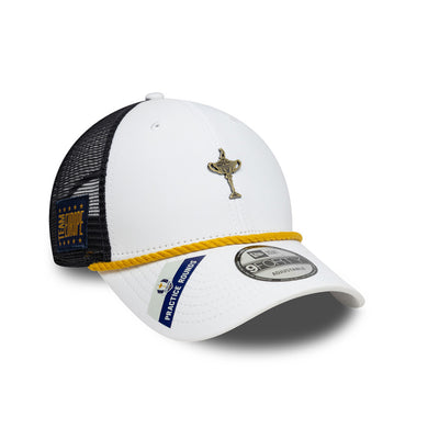 RYDER CUP 2025 TEAM EUROPE REPLICA PRACTICE WHITE 9FORTY CAP