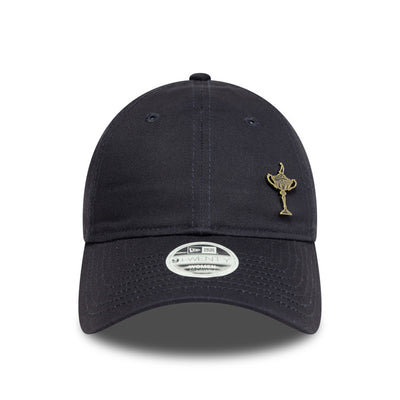 RYDER CUP 2025 TEAM EUROPE REPLICA TROPHY METAL BADGE NAVY WOMEN 9TWENTY CAP