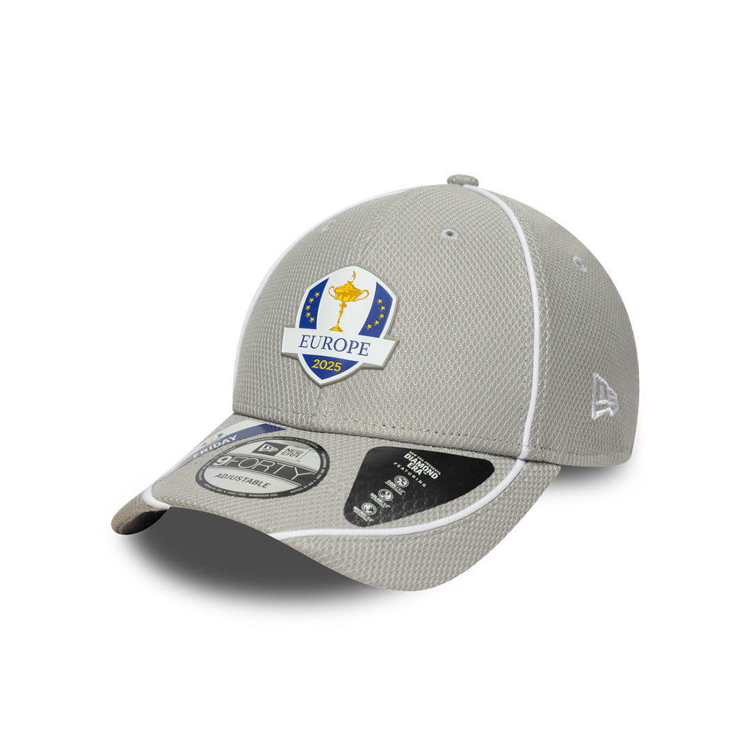 RYDER CUP 2025 TEAM EUROPE REPLICA FRIDAY DIAMOND ERA GRAY 9TWENTY CAP